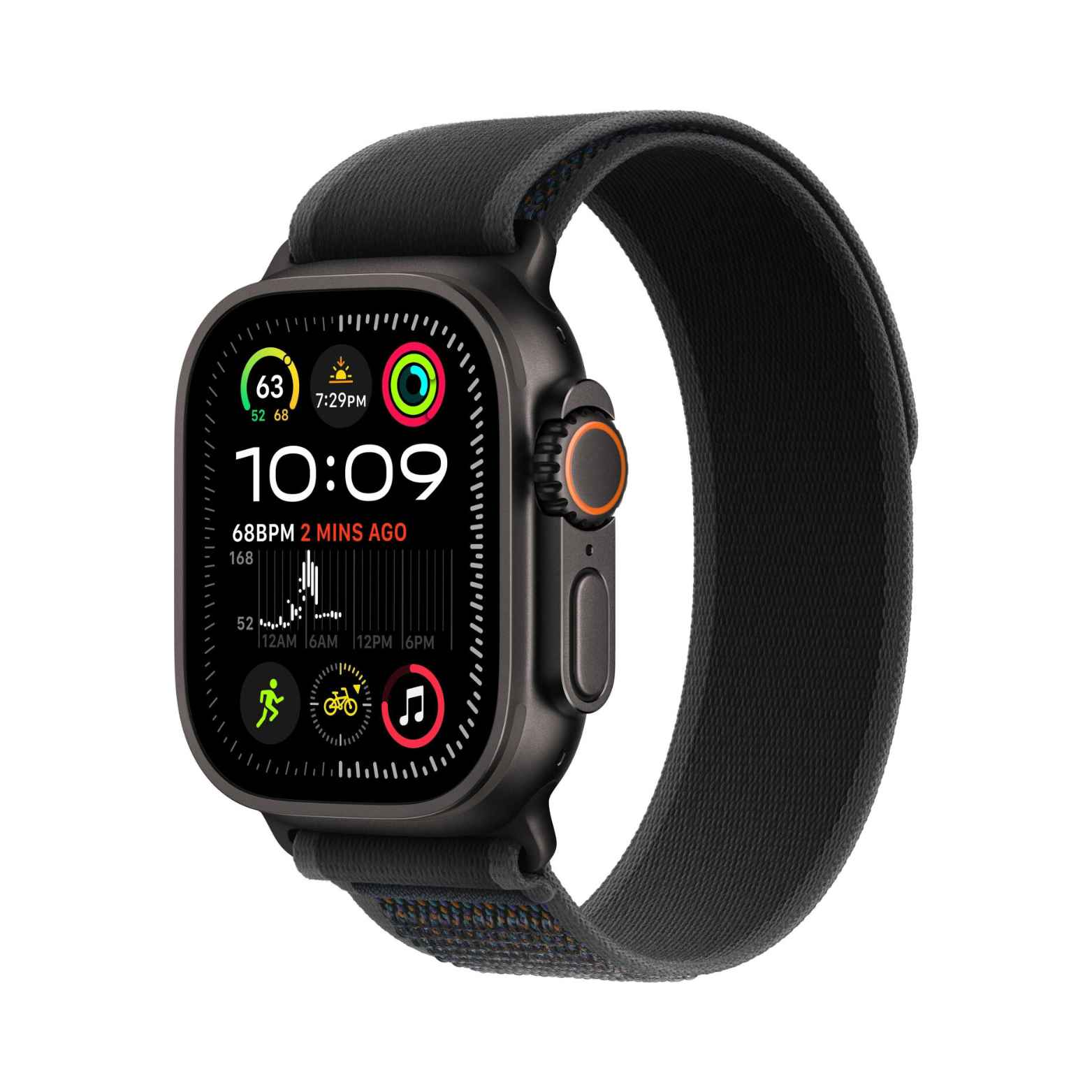 Apple Watch Ultra 2 (2024) Titan Schwarz Trial Loop (M/L) NEU & OVP - Smartbuy - Shop